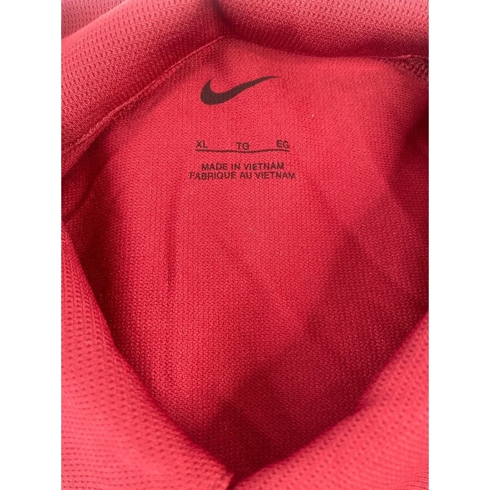 Nike Golf Polo Shirt Mens XL Red‎ New Dri-FIT Short Sleeve 266998-678
